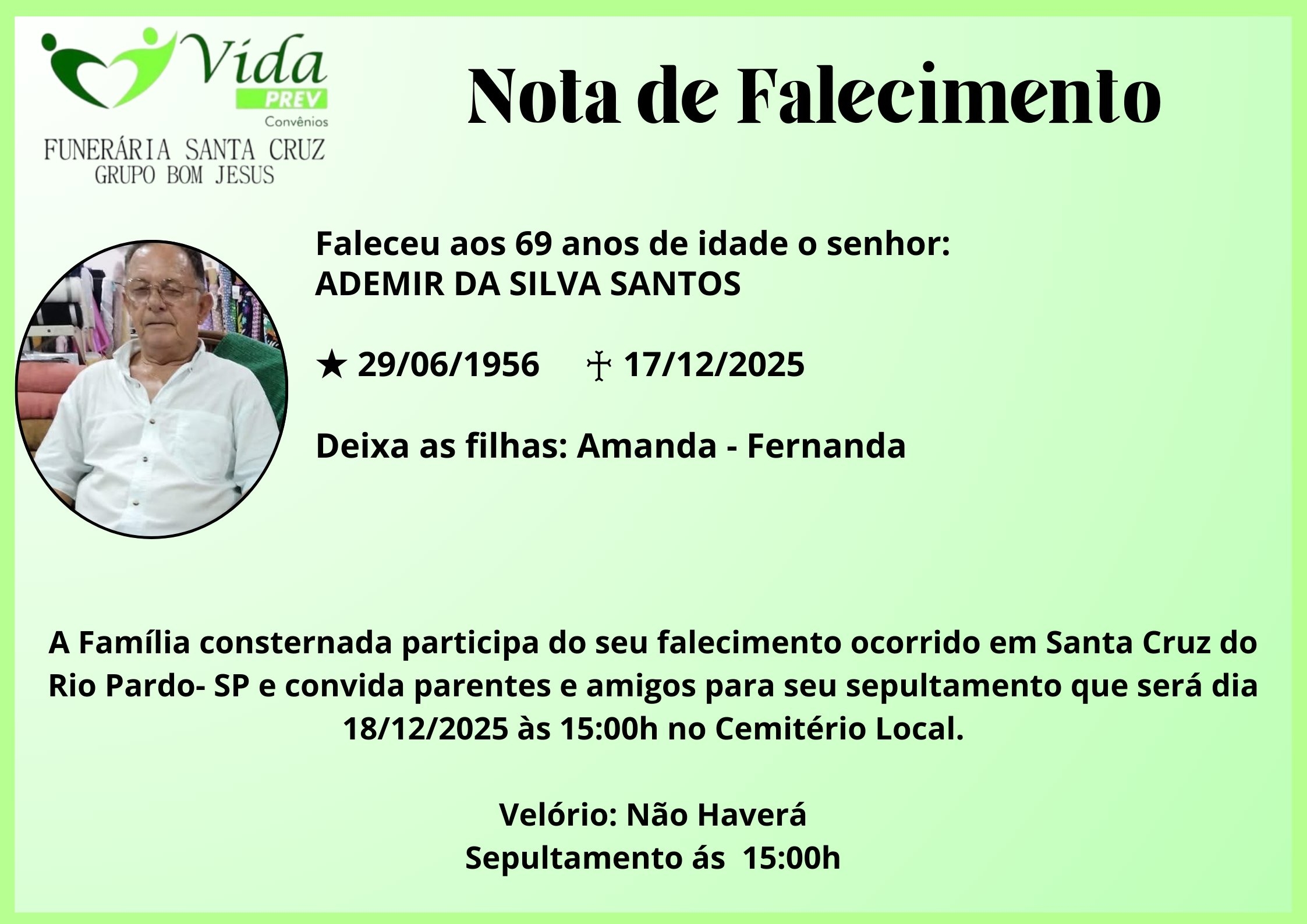ADEMIR DA SILVA SANTOS