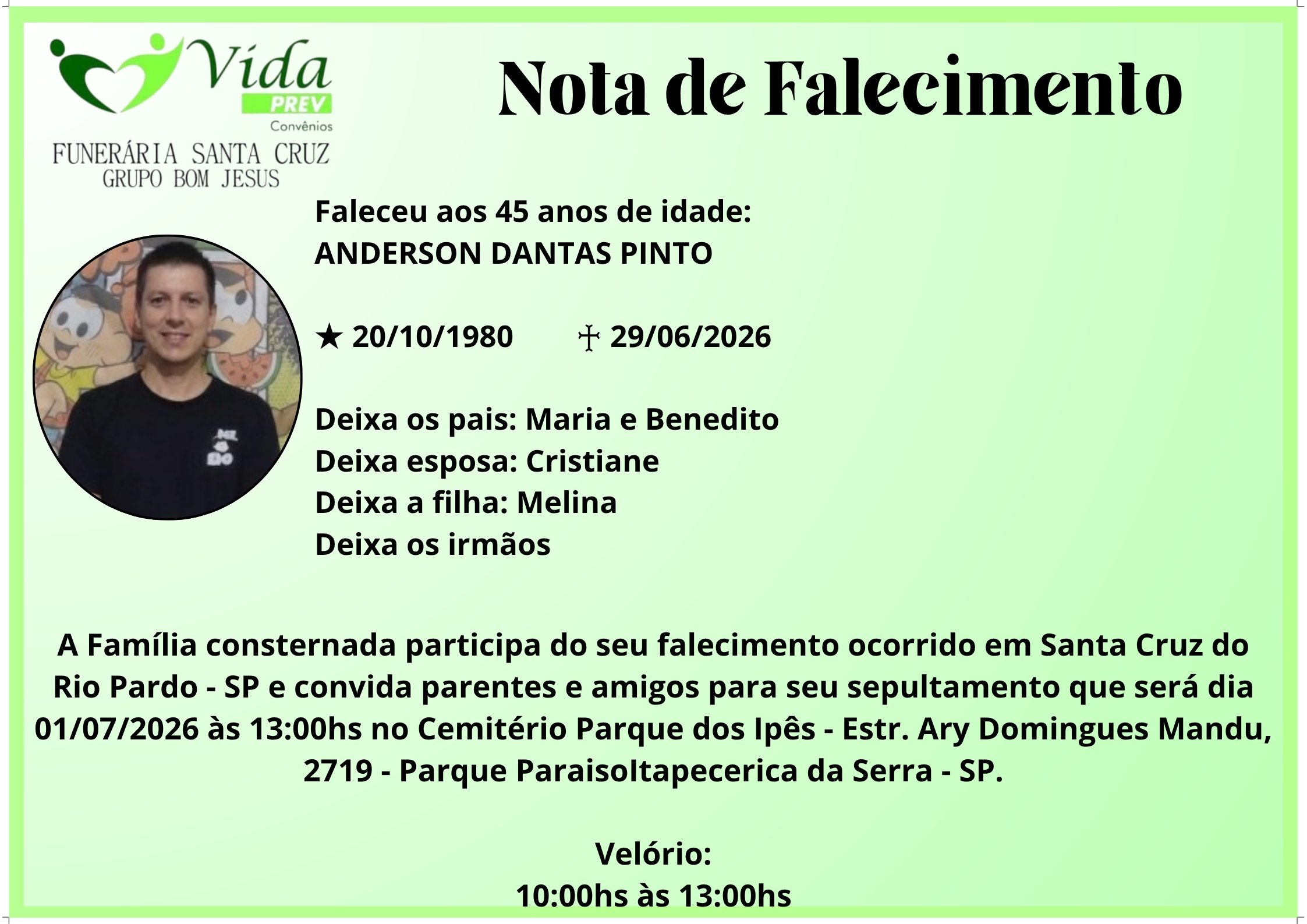 ANDERSON DANTAS PINTO