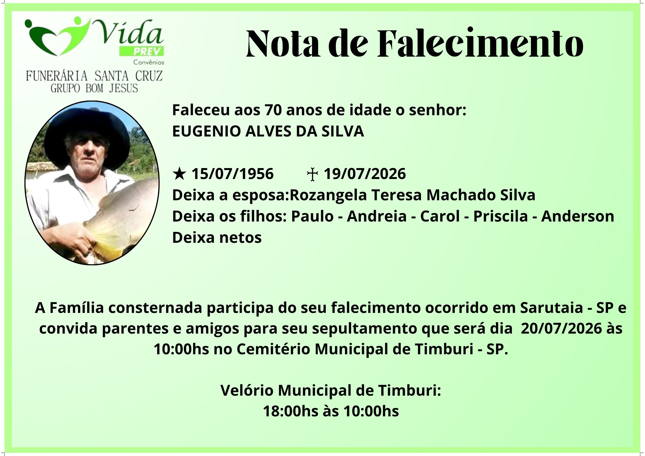 EUGENIO ALVES DA SILVA