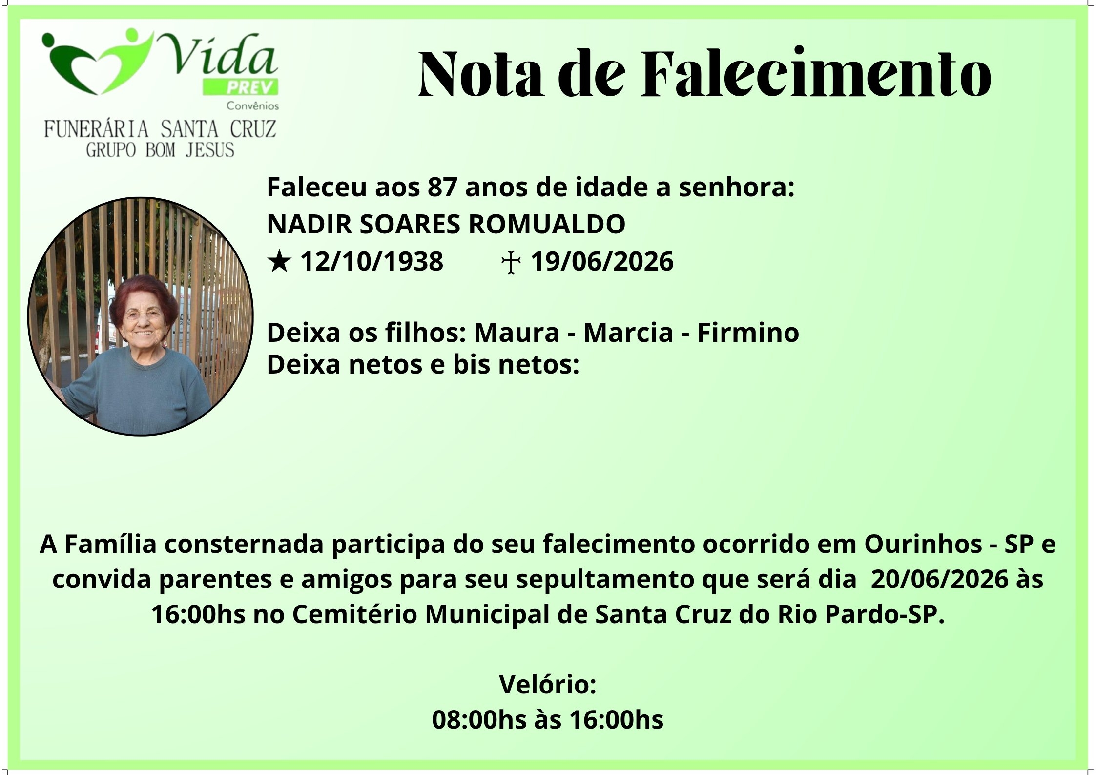 NADIR SOARES ROMUALDO