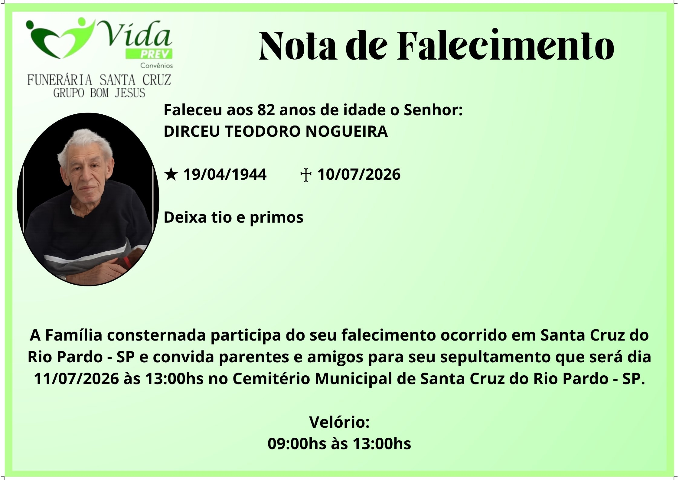 DIRCEU TEODORO NOGUEIRA